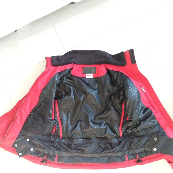 Spyder Red Ski Jacket - Picture 3 of 14